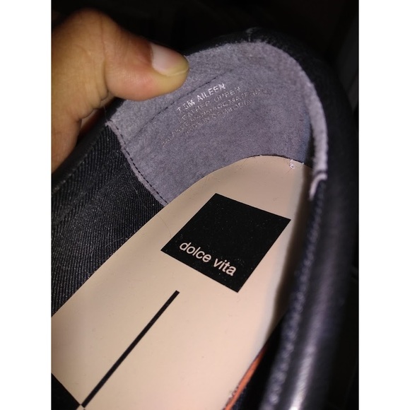 Dolce Vita Aileen Black Leather 7.5 - Picture 3 of 3